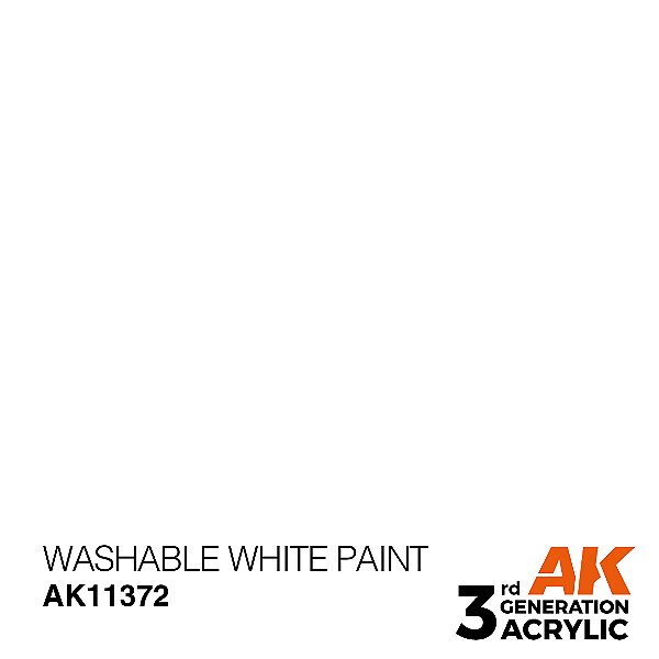 Washable White Paint - AFV