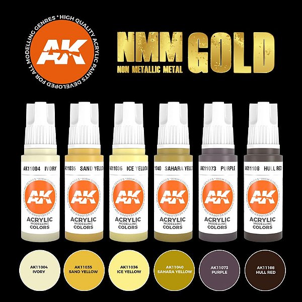 Nmm (non Metallic Metal) Gold