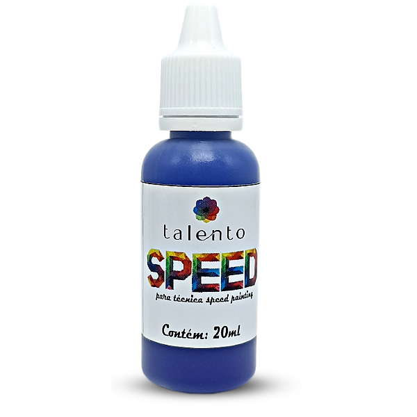 Tinta Acrílica Talento SPEED 20ML AZUL PHTHALO