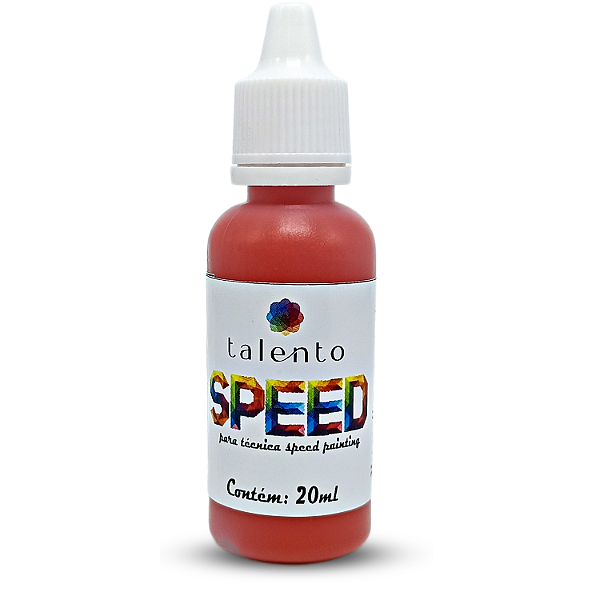 Tinta Acrílica Talento SPEED 20ML VERMELHO