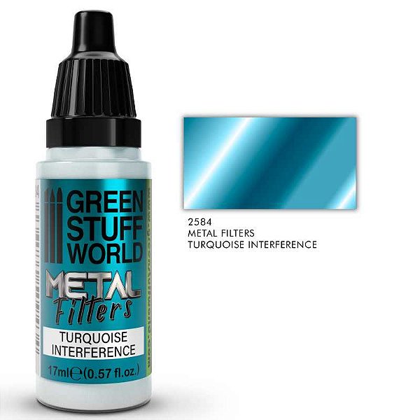 Metal Filters - Turquoise Interference