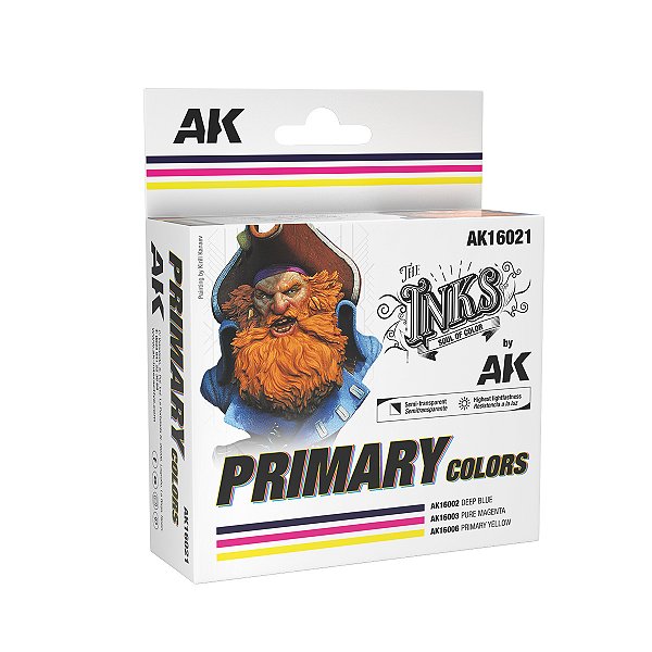Primary Colors - Ink Set