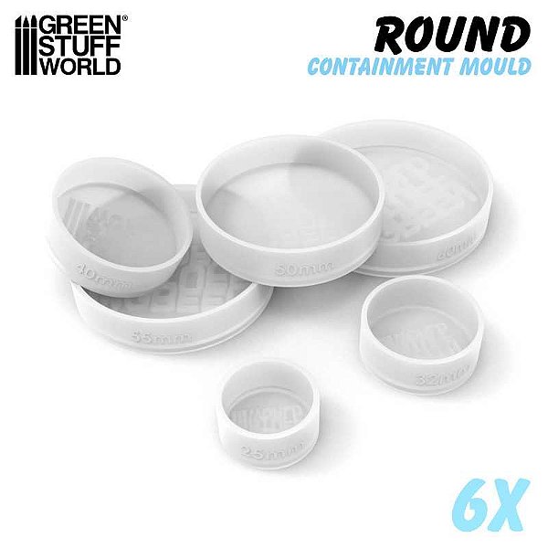 Containment Molds for Round Bases