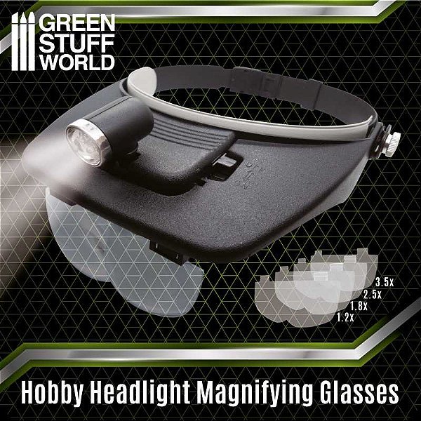 Magnifying glasses for hobbies