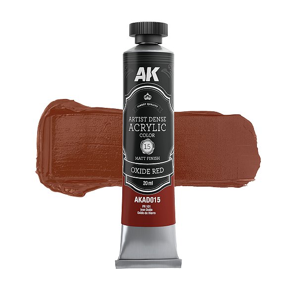 Oxide Red - Artistic Dense Acrylic Color