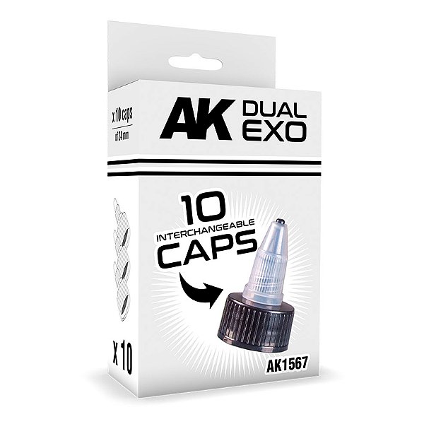 Dual Exo 10 Interchangeable Caps Set