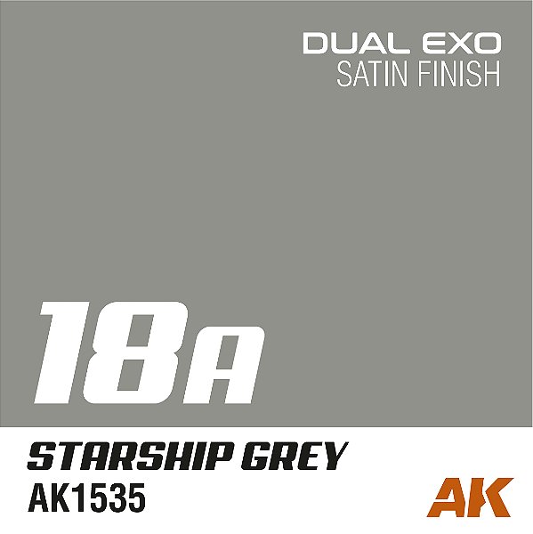 DUAL EXO 18A - STARSHIP GREY 60ml.