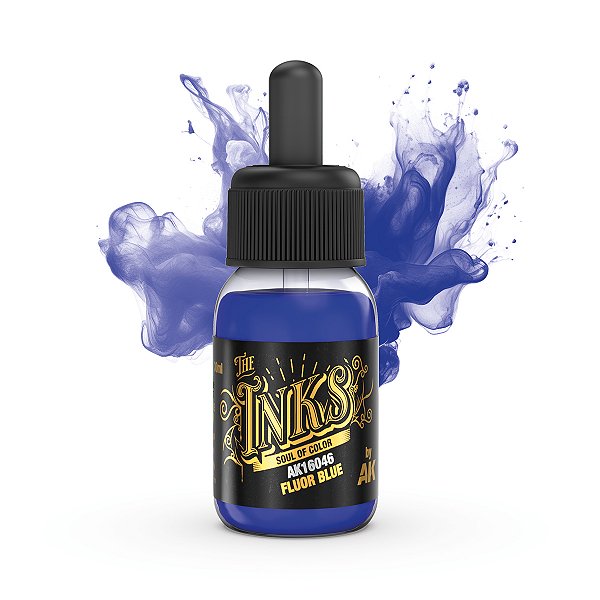 Fluor Blue - Ink