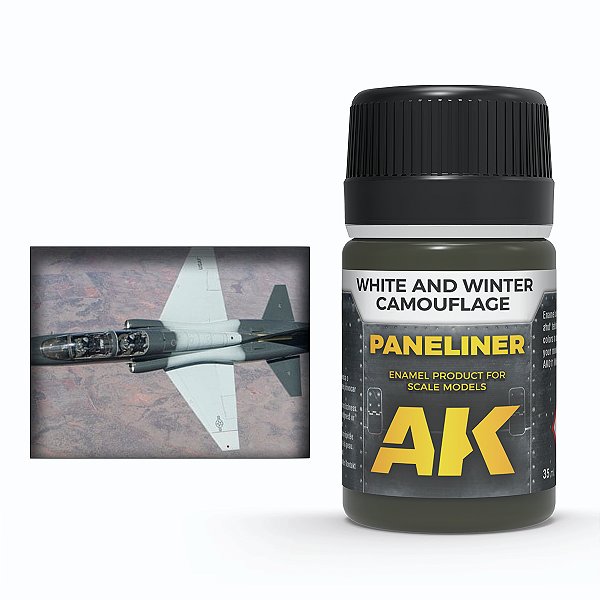 Paneliner For White And Winter Camouflage