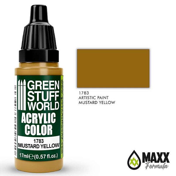Acrylic Color MUSTARD YELLOW