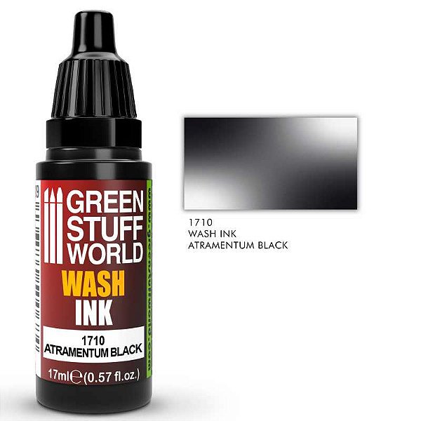 Wash Ink Atramentum Black