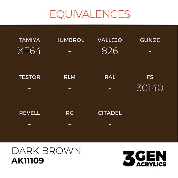 DARK BROWN – STANDARD