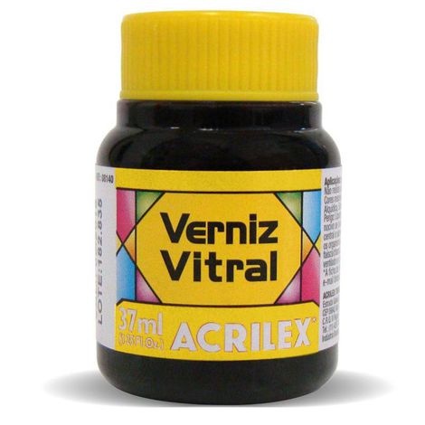 VERNIZ VITRAL/37ML AMARELO CADMIO