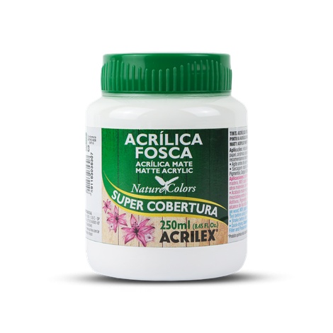 ACRILICA FOSCA 250ML BRANCO