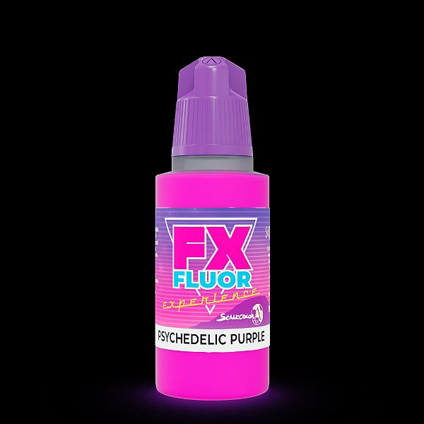 PSYCHEDELIC PURPLE ACRYLIC