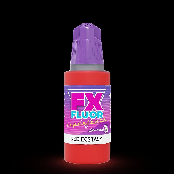 RED ECSTASY ACRYLIC PAINT 17 ml