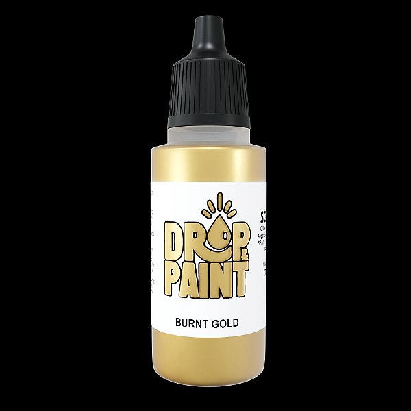 BURNT GOLD ACRYLIC PAINT 17 ml