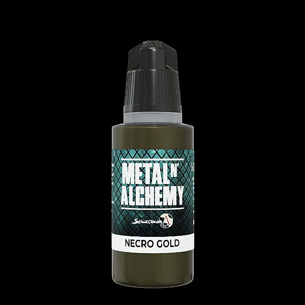 NECRO GOLD ACRYLIC PAINT 17 ml
