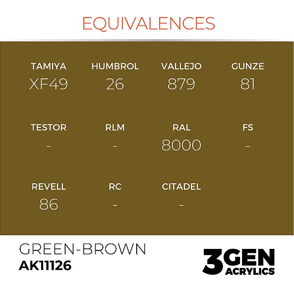 GREEN-BROWN - STANDARD