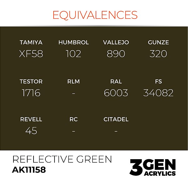 REFLECTIVE GREEN – STANDARD