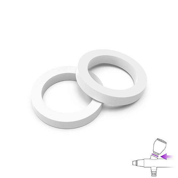 O-Rings for the Mobius Airbrush Paint Cup