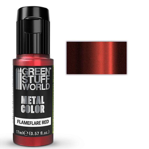 Vivid Metallic Paint - Flameflare Red