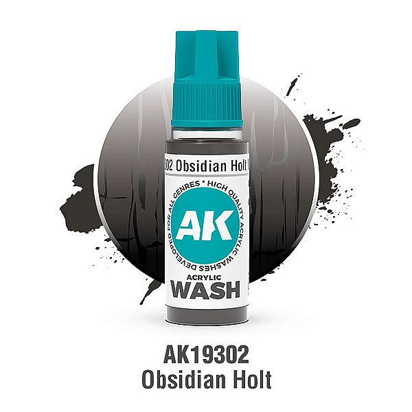 Obsidian Holt - Acrylic Wash