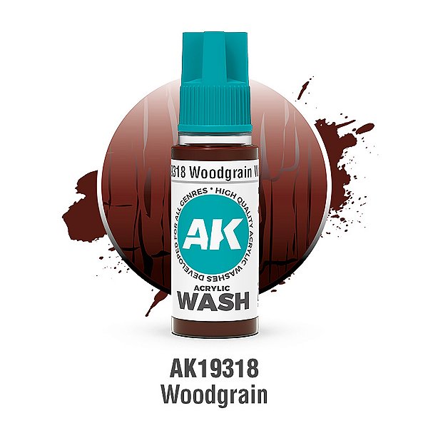 Woodgrain - Acrylic Wash