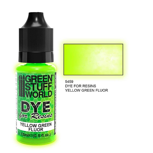 Dye for Resins — Yellow-Green Fluor
