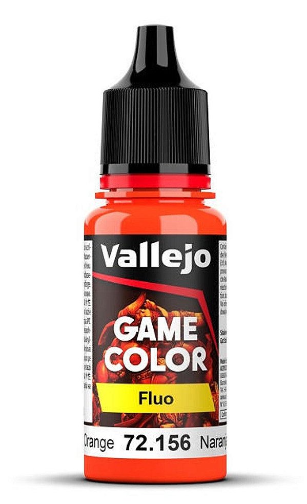 Game Color Fluo — Fluorescent Orange