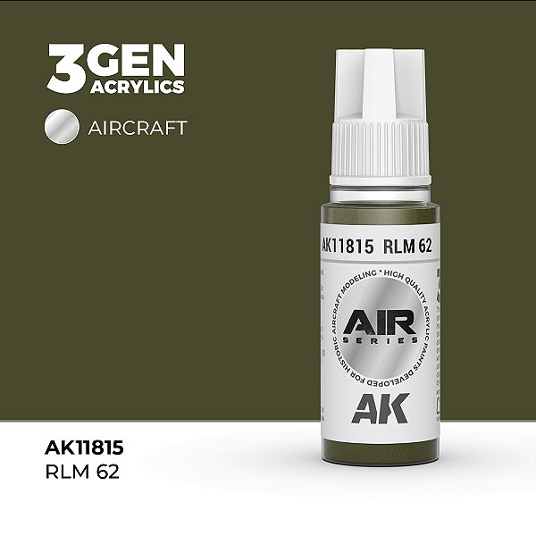 Tinta Acrílica AK Interactive 3GEN AIR RLM 62 18ml