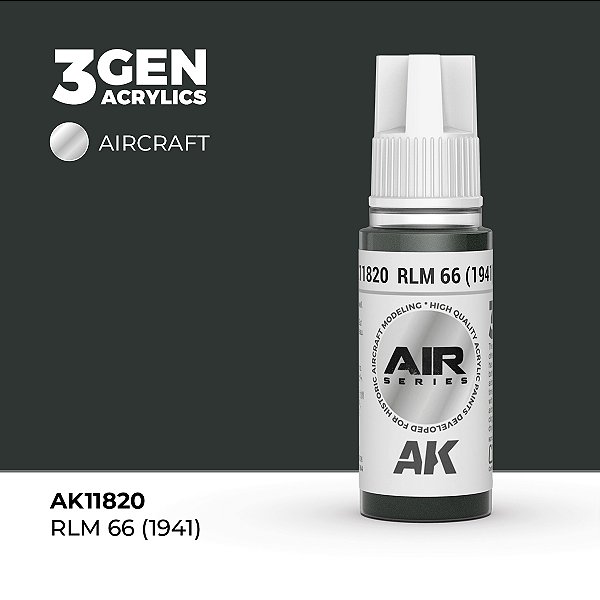 Tinta Acrílica AK Interactive 3GEN AIR RLM 66 (1941) 18ml