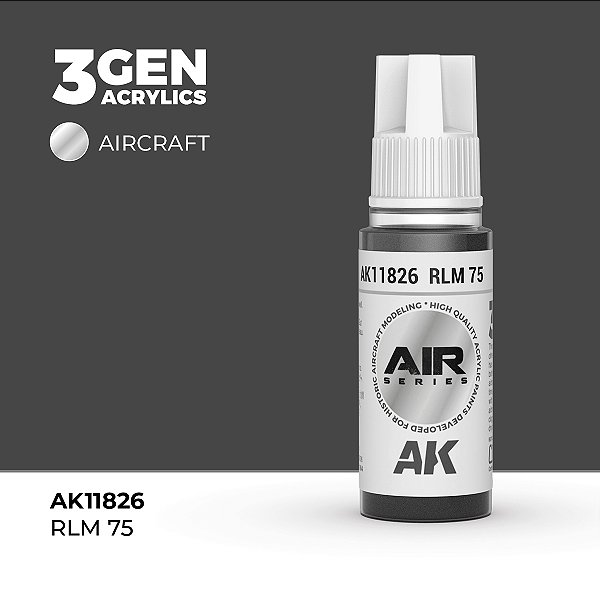 Tinta Acrílica AK Interactive 3GEN AIR RLM 75 18ml