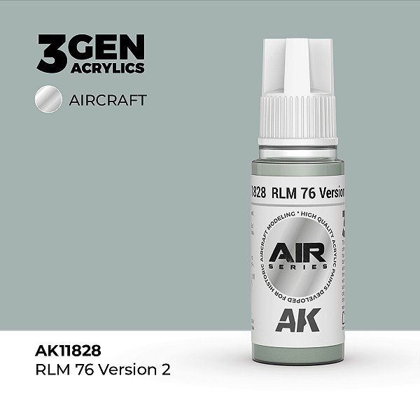 Tinta Acrílica AK Interactive 3GEN AIR RLM 76 Version 2 18ml