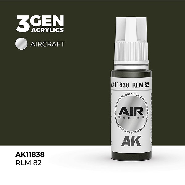 Tinta Acrílica AK Interactive 3GEN AIR RLM 82 18ml