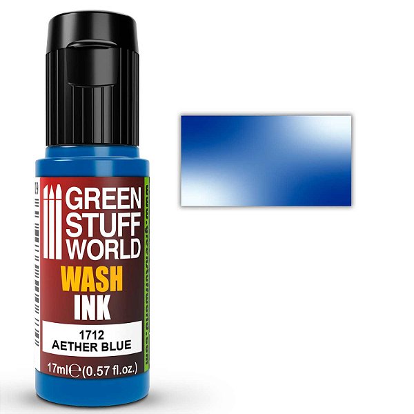 Wash Ink — Aether Blue