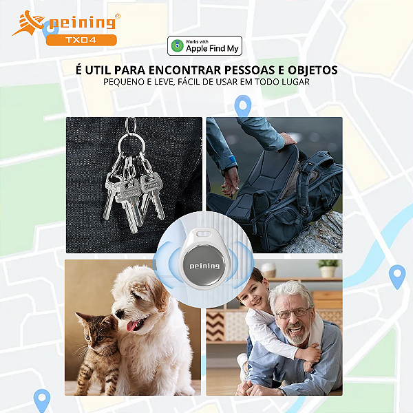 ITAG PEINING ANTI-PERDA COMPATIVÉL COM IOS-IPHONE
