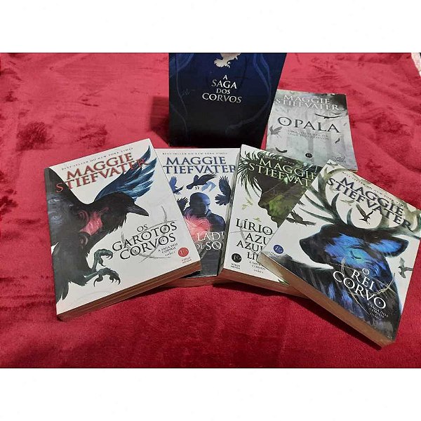 Box A saga dos corvos - 4 livros
