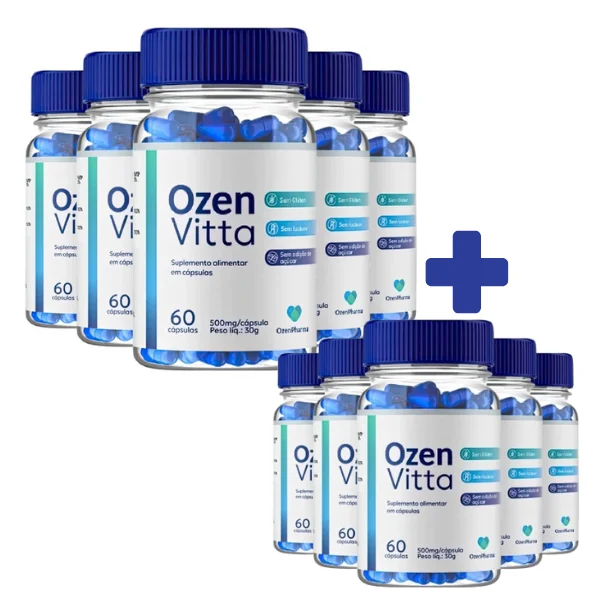 OzenVitta 60 Cápsulas |  Compre 5 Leve 10 | Suplemento Alimentar