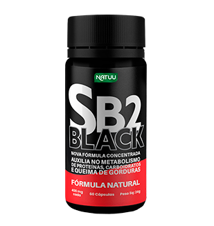 SB2 Black 60 Cápsulas 1 Potes
