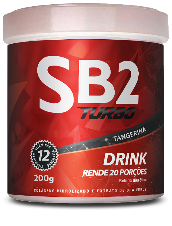 SB2 Drink Tangerina 200gr - 1 Potes