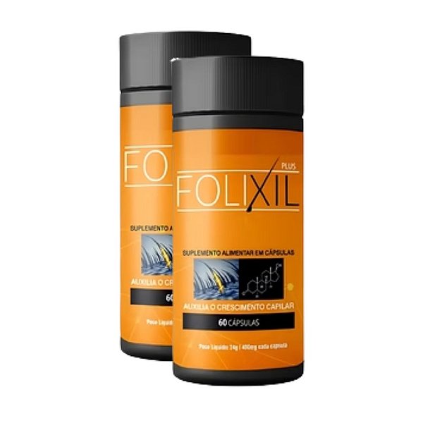 Folixil 60 Cápsulas | Kit 2 Potes