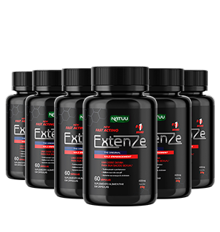 Extenze 60 Cápsulas | Kit 6 Potes