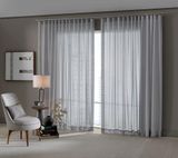 Cortina Inove Duplex Genova para Trilho Suisso 5,40 x 2,80m Branco Cor 12- Bella Janela