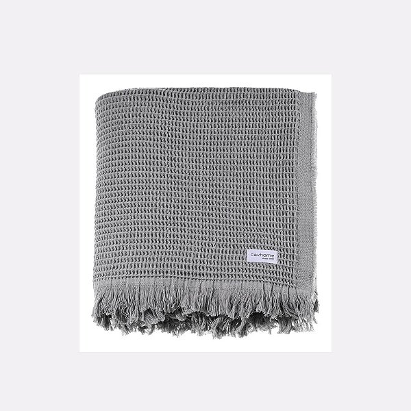 Manta Piquet Confort Grafite 1,50x2,00m CavHome