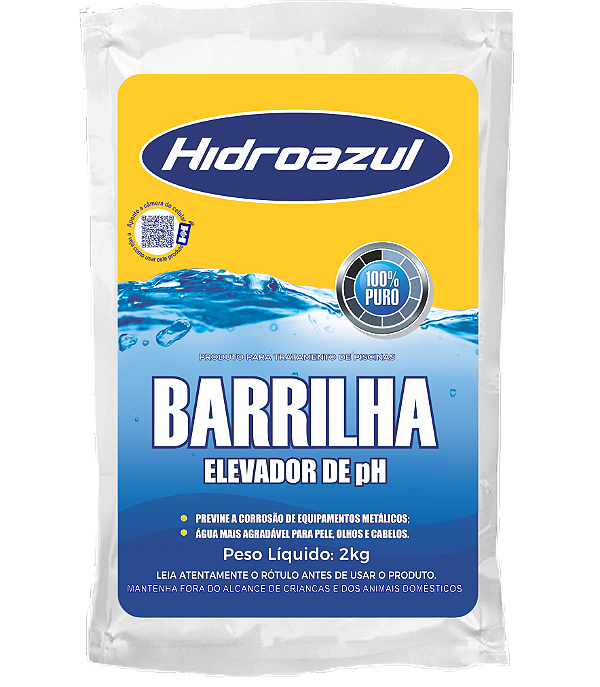 Barrilha Hidroazul 2Kg
