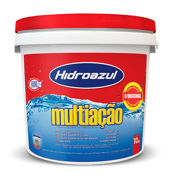 Cloro Multiação Hidroazul 10Kg