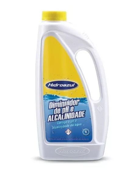 Diminuidor de pH e Alcalinidade Hidroazul 1L