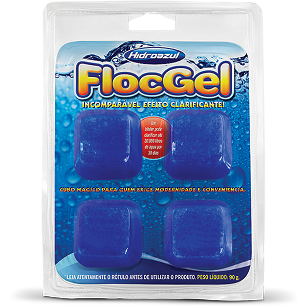 Floc Gel Clarificante Hidroazul 90g