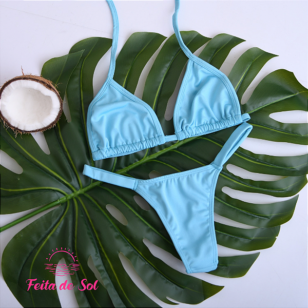 Conjunto Marquinha - Azul Bebê (Sem regulagem)